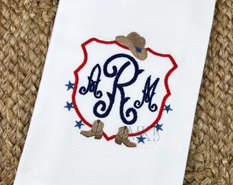 Cowboy Boots Hat Stars Crest, Cowgirl Boots, Shortie Boots, Rodeo Embroidery, Western Font Frame, Fill Stitch Machine Embroidery Design File