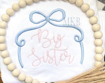 Schleifen-Monogrammrahmen (groß), Schleifen-Monogrammrahmen (oben), Schleifenstickerei, Stickdatei für die Stickmaschine (Satinstich)