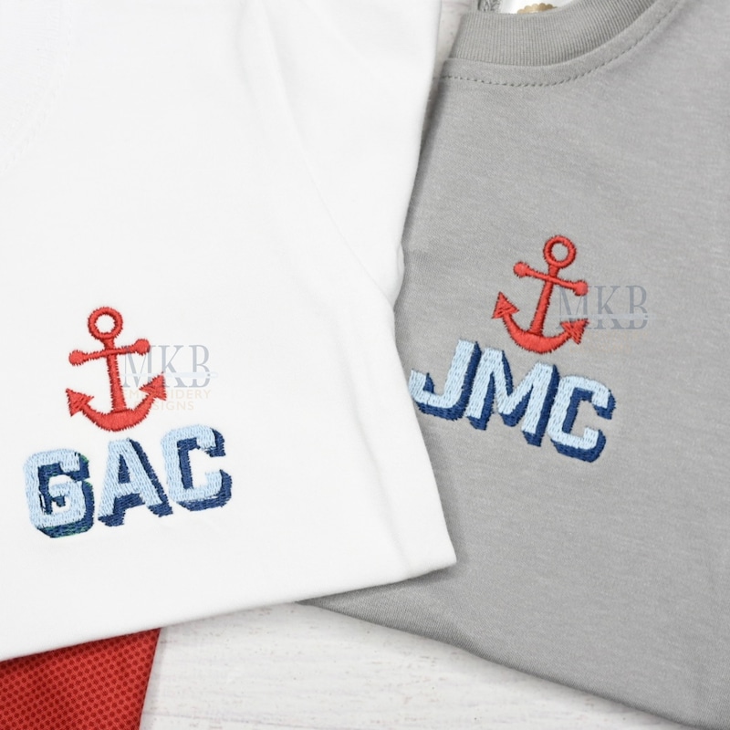 Anchor Embroidery Vest main image 0