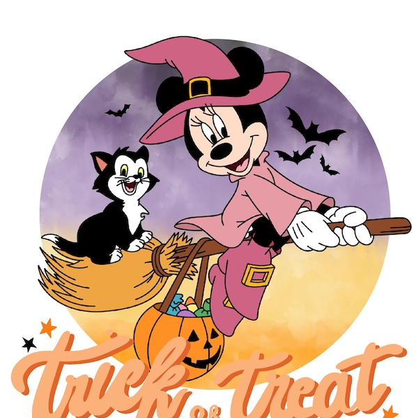 Minnie Mouse Disney Halloween Digital Download