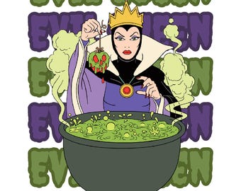 Böse Königin Disney Bösewichte Halloween Digital Download
