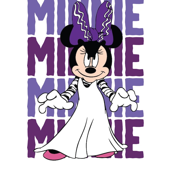 Minnie Mouse Disney Halloween Digital Download