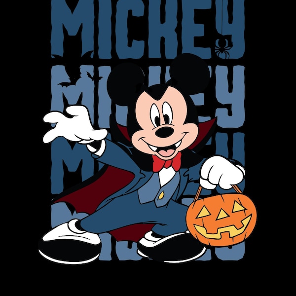 Mickey Mouse Disney Halloween Digital Download