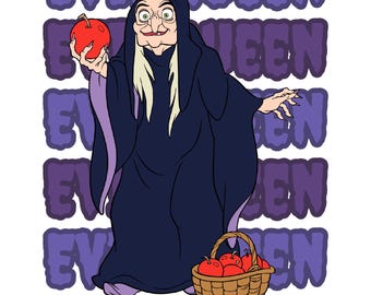 Böse Königin Disney Bösewichte Halloween Digital Download