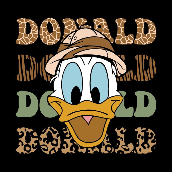 Donald Duck Animal Kingdom Digital Download