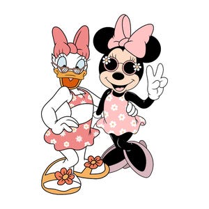 Daisy & Minnie Summer Beach Download digitale