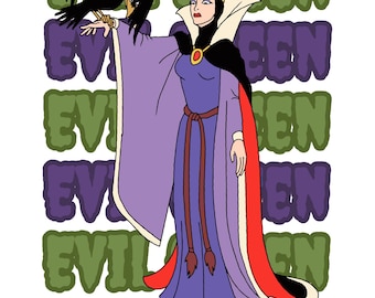 Böse Königin Disney Bösewichte Halloween Digital Download