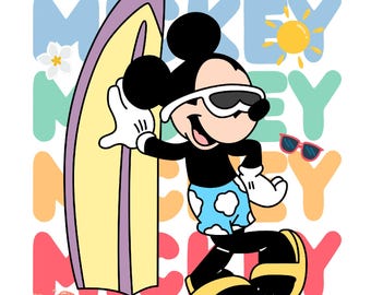 Descarga digital de Mickey Mouse Summer Beach