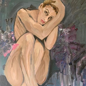 CHILLING - Ritratto acrilico originale
