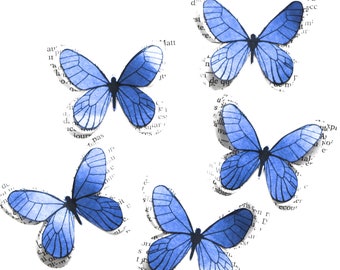3D-Schmetterlinge für Mädchen-Geburtstagsdekoration, Baby-Mädchenzimmer-Wanddekoration, Hochzeits-Mittelstück-Papierschmetterlinge