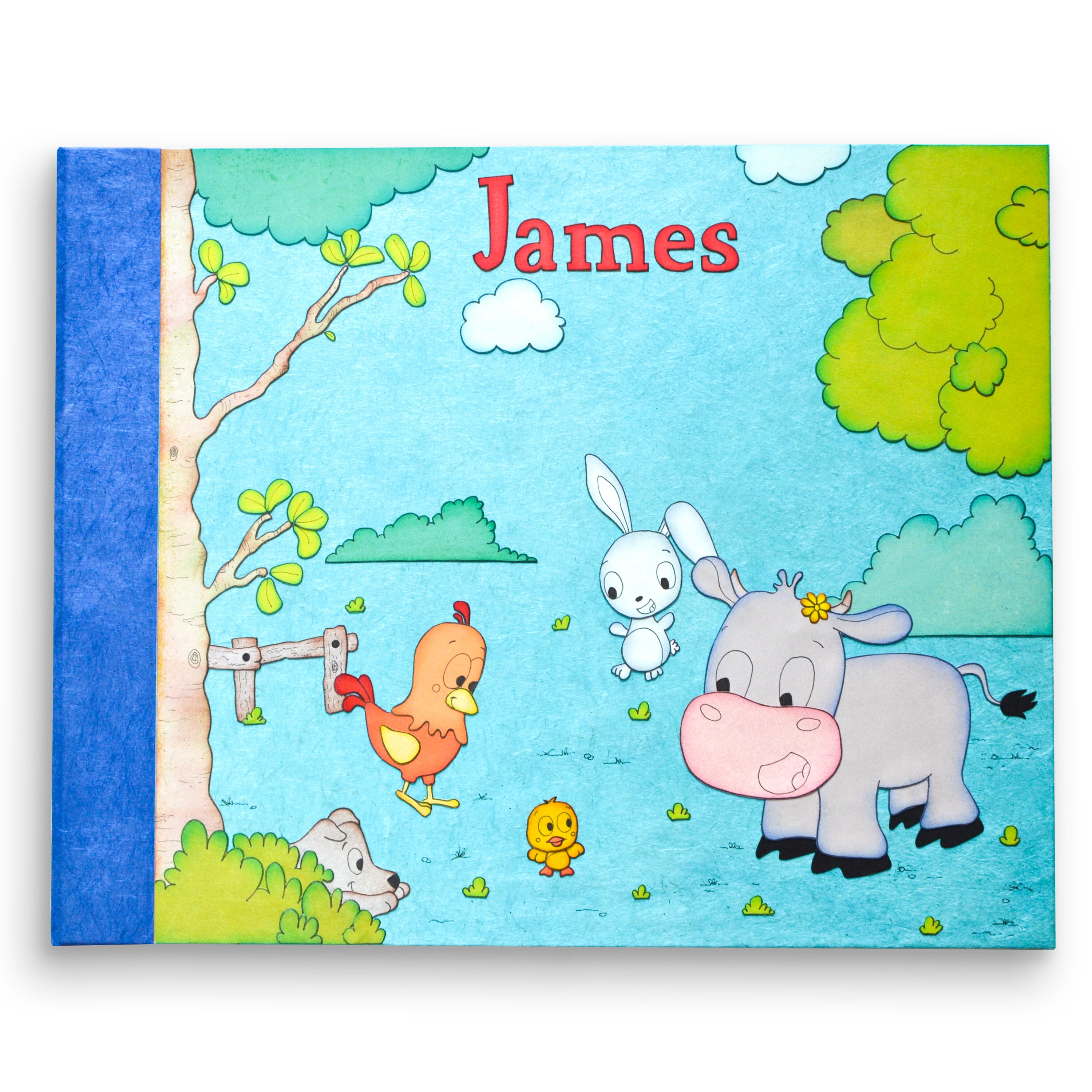 Personalized baby book with name first year baby photo album Etsy