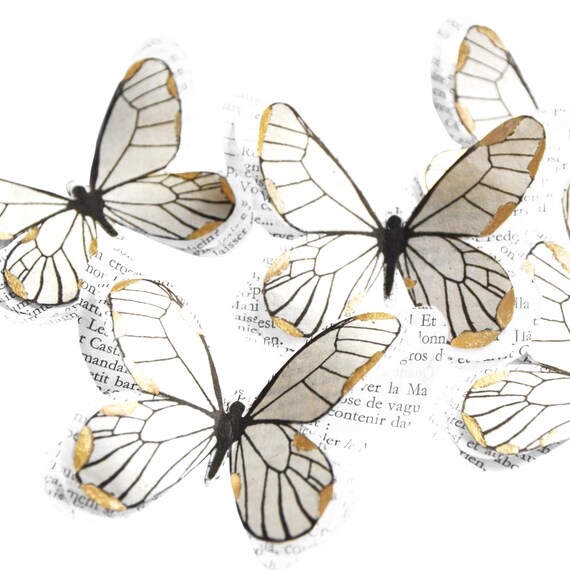 Paper Butterfly Decorations For Enchanted Forest Theme Party Childrens Bedroom Fairy Accessories Woodland Themed 1st Birthday Girl