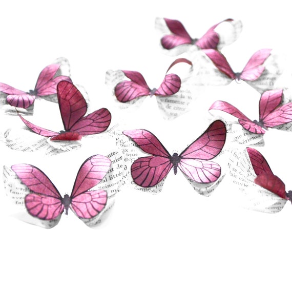 Buy Paper Butterflies for Enchanted Forest Decor, Butterfly Decorations for  Party, Butterfly Baby Shower Decorations, Sweetheart Table Decor, Online in  India 