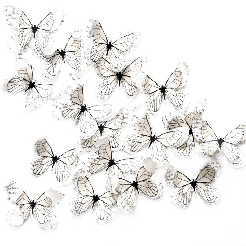 3d paper butterflies for fairy first birthday party enchanted forest wedding decor decorations for shop windows Easter table