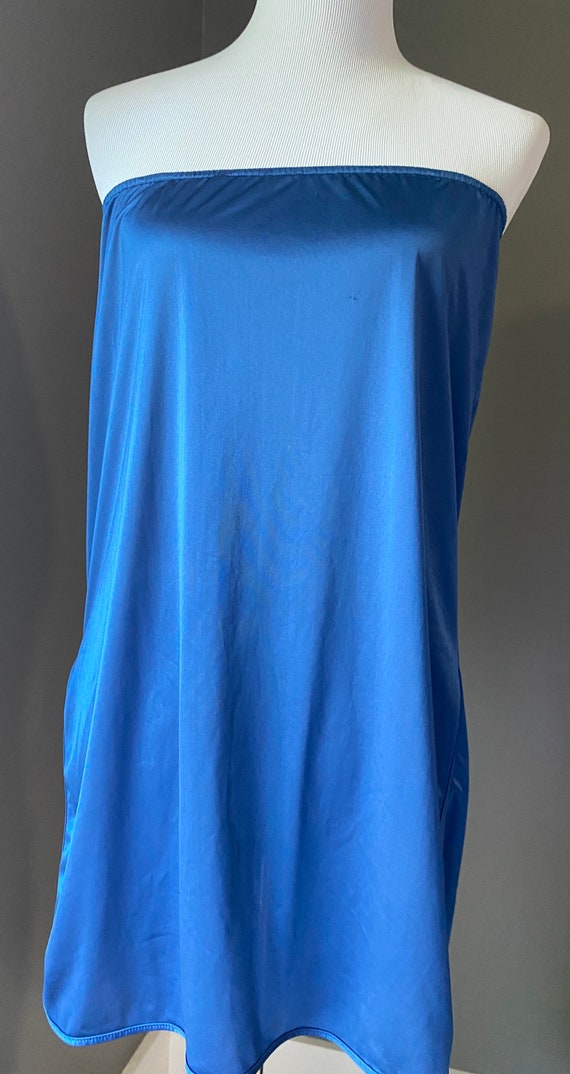 Blue Half Slip for Skirt, Medium - image 3