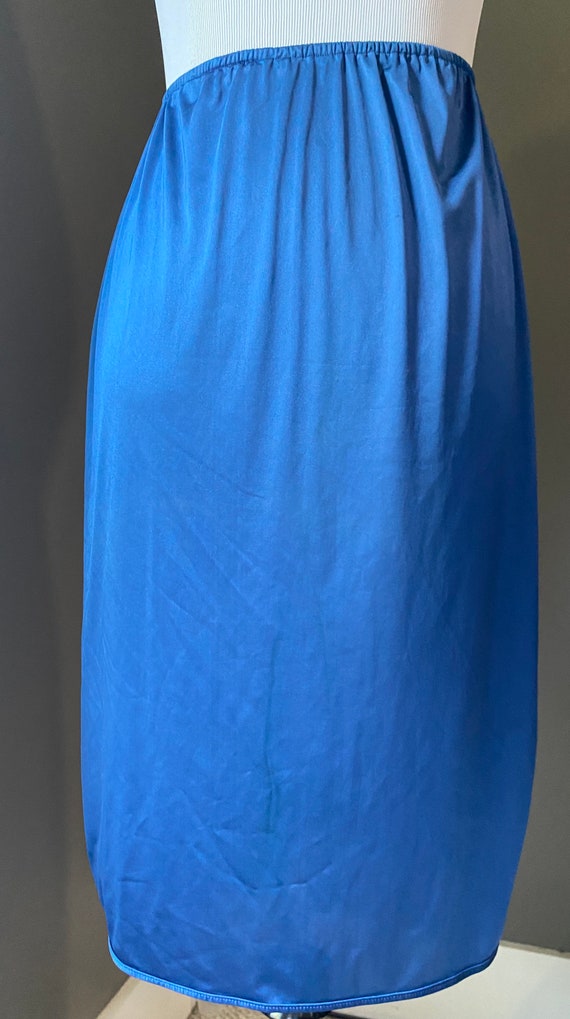 Blue Half Slip for Skirt, Medium - image 2