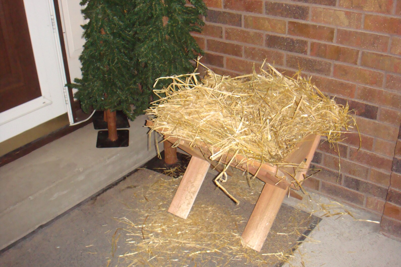ORIGINAL LARGE Lifesize indoor/Outdoor Christmas Manger 2.0 Etsy