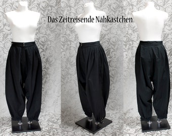 Harem trousers, Gothic, Wave, 80ies - made to measure