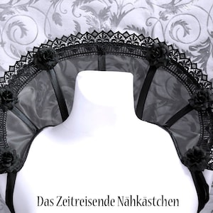 Elizabethan collar, open collar, standing collar, open ruff, gothic