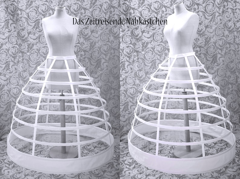 1860 Era From Hoop Dresses