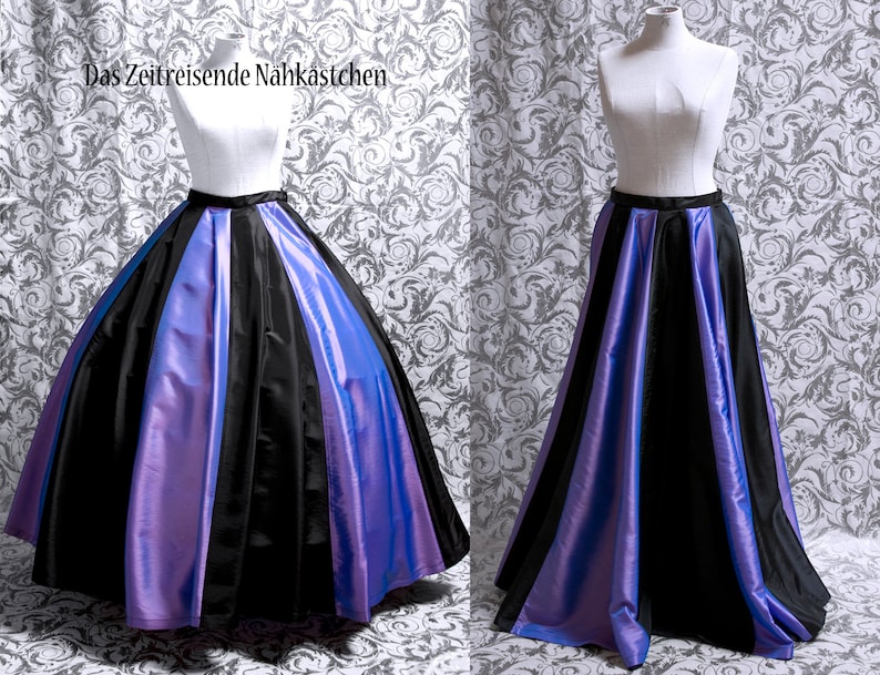 black colour long skirt