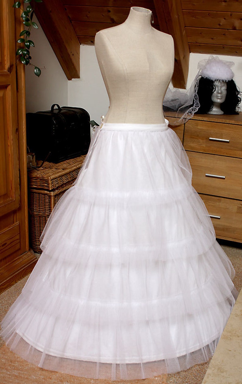 Luxurious hoop skirt elaborately handmade to individual Etsy