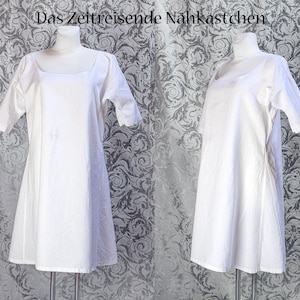 Chemise rococo, maillot de corps, sous-robe, 18ème siècle, sous-vêtements historiques, Outlander, LARP