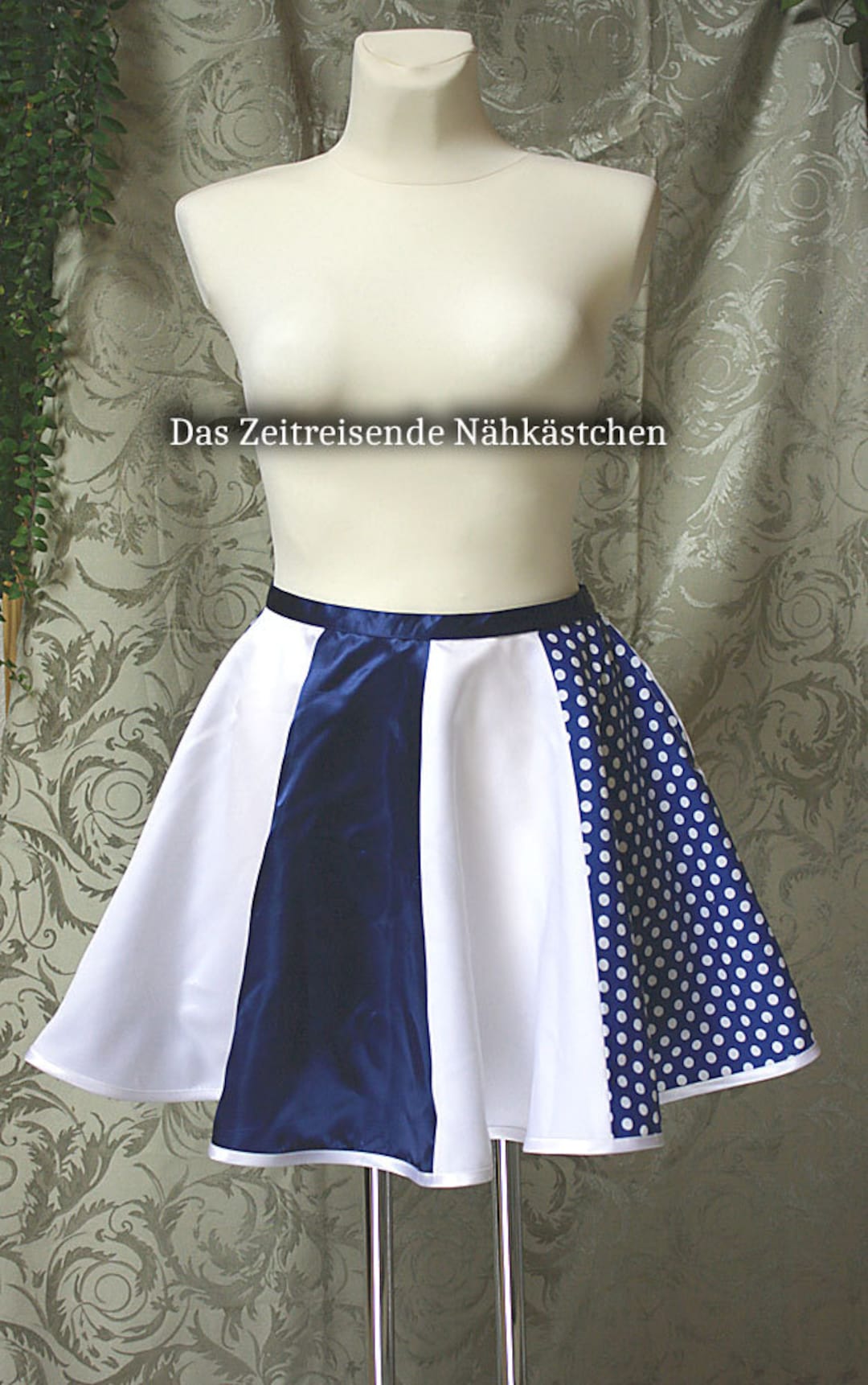 Circle Skirt Skater Skirt Gothic Punk 28.5 Inch Waist Etsy