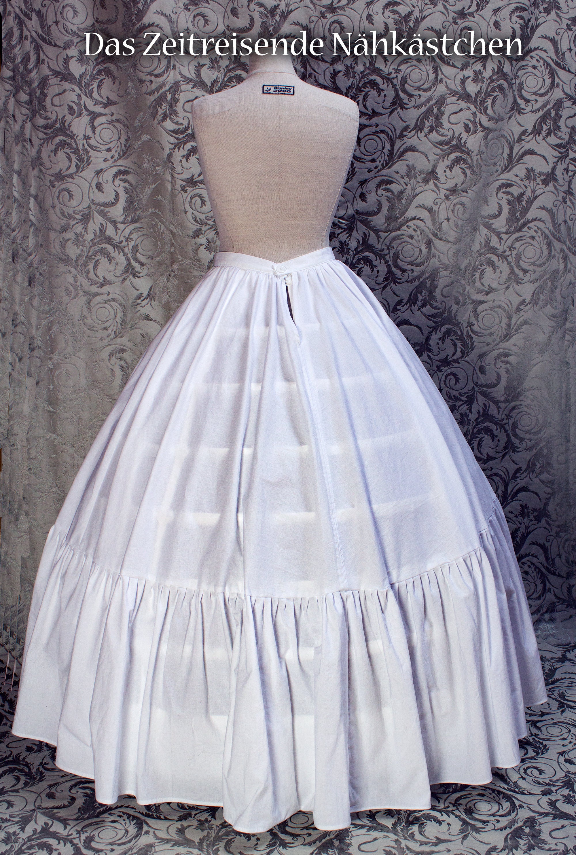 Sottogonna A Cerchio Per Bambine - Crinolina Regolabile 75 Cm Per Abiti Da Festa - Foto 10