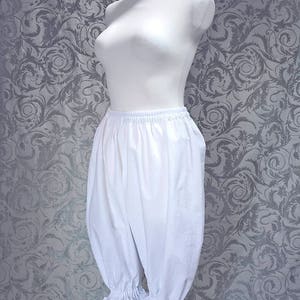 Victorian Drawers Bloomers Underwear White Cotton Onesize - Etsy