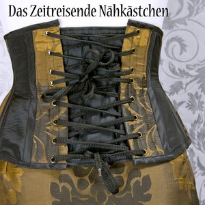 Underbust-Corset, Corset, Waist Cincher Gothic, Steampunk, Burlesque image 3