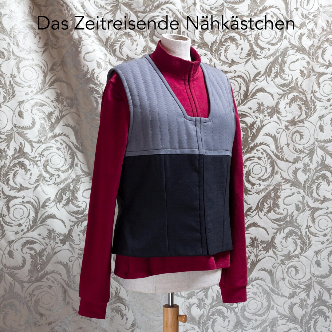 Captain's Vest - Space Fleet - Uniform - Picard - DS9 - First