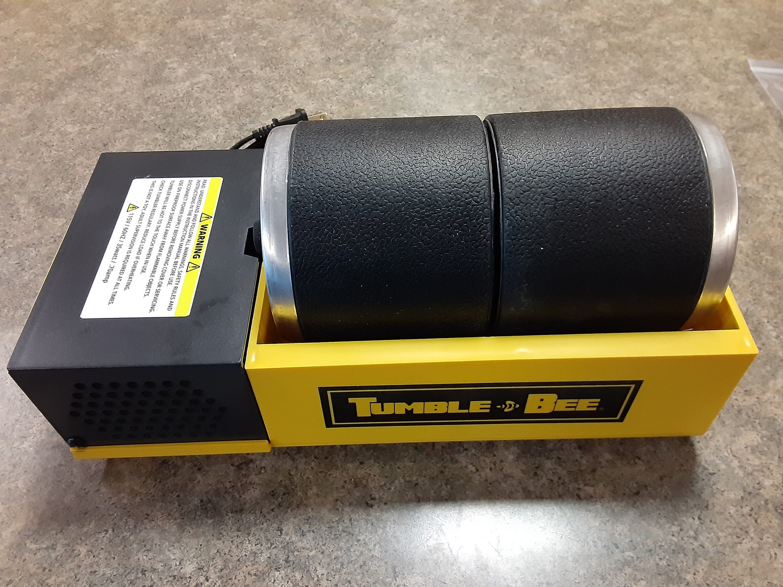 Tumblebee Rock Tumbler Model TB22 Etsy