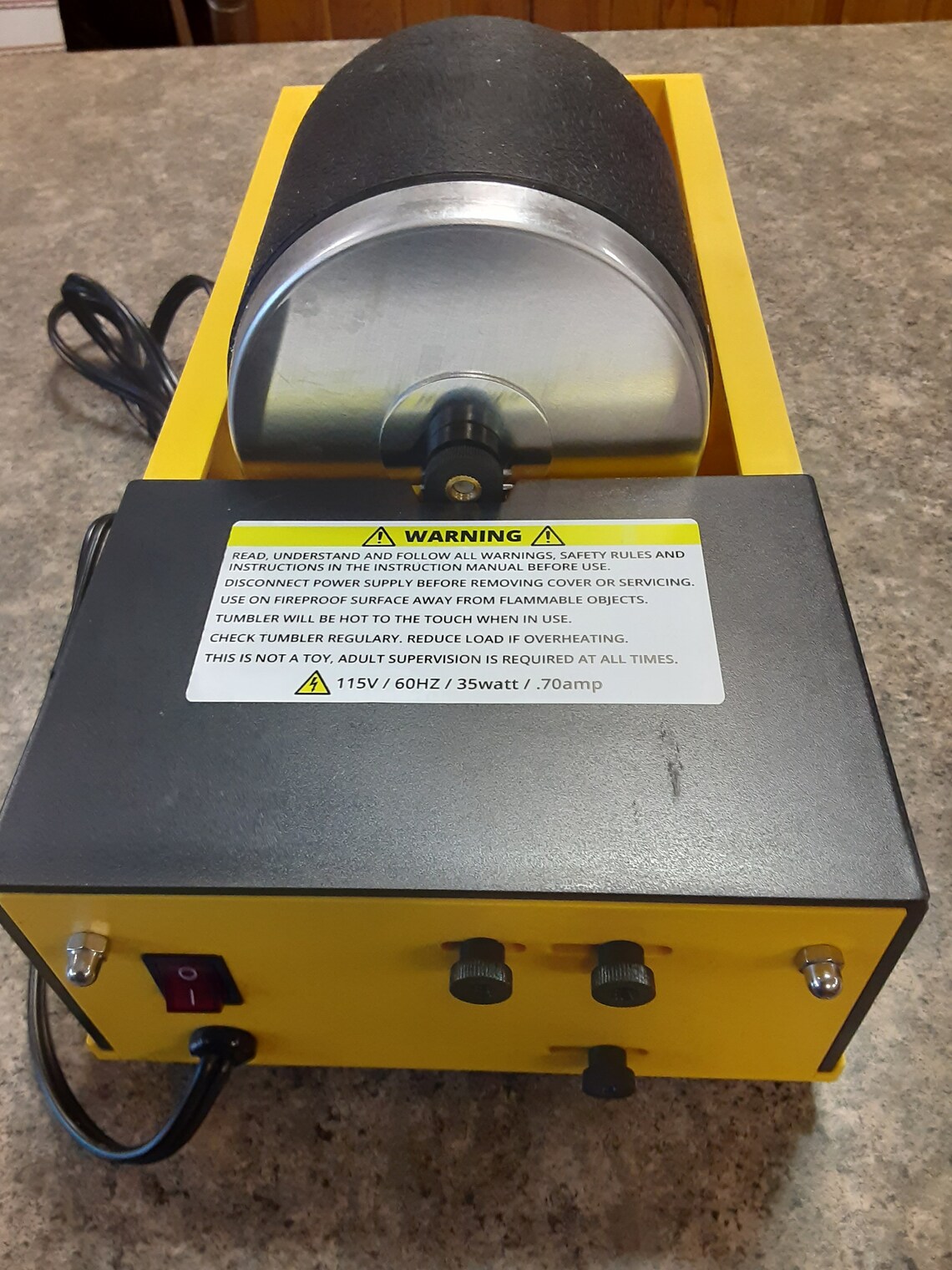 Tumblebee Rock Tumbler Model TB22 Etsy