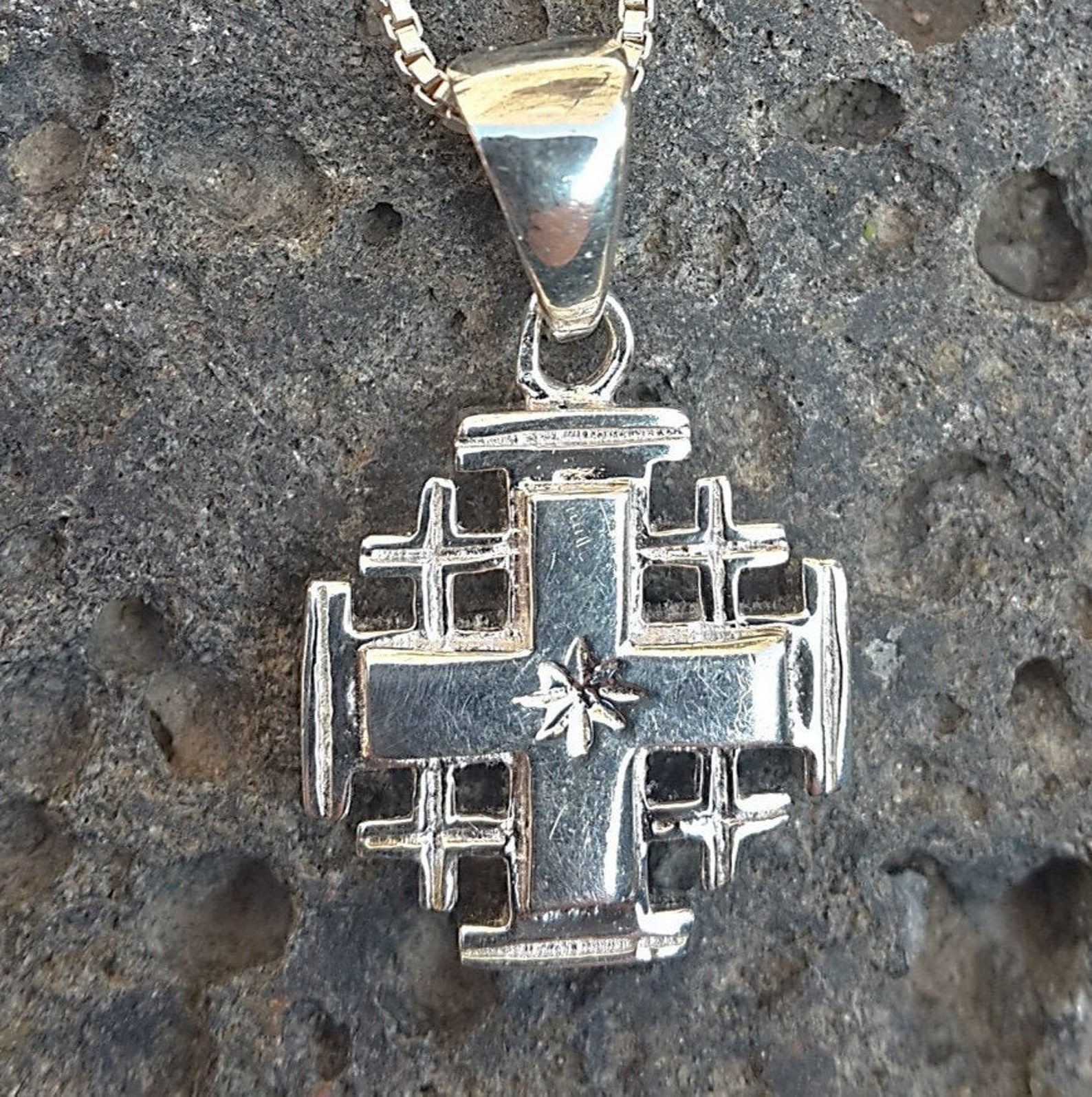 Authentic Jerusalem Five Fold Cross Holy Land Crosses | Etsy