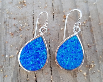 Orecchini Argento 925 Pendenti Con Perla A Goccia Color Grigio Perl - Foto 3