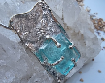 Sterlingzilveren ketting van Romeins glas: oude Israëlische sieraden