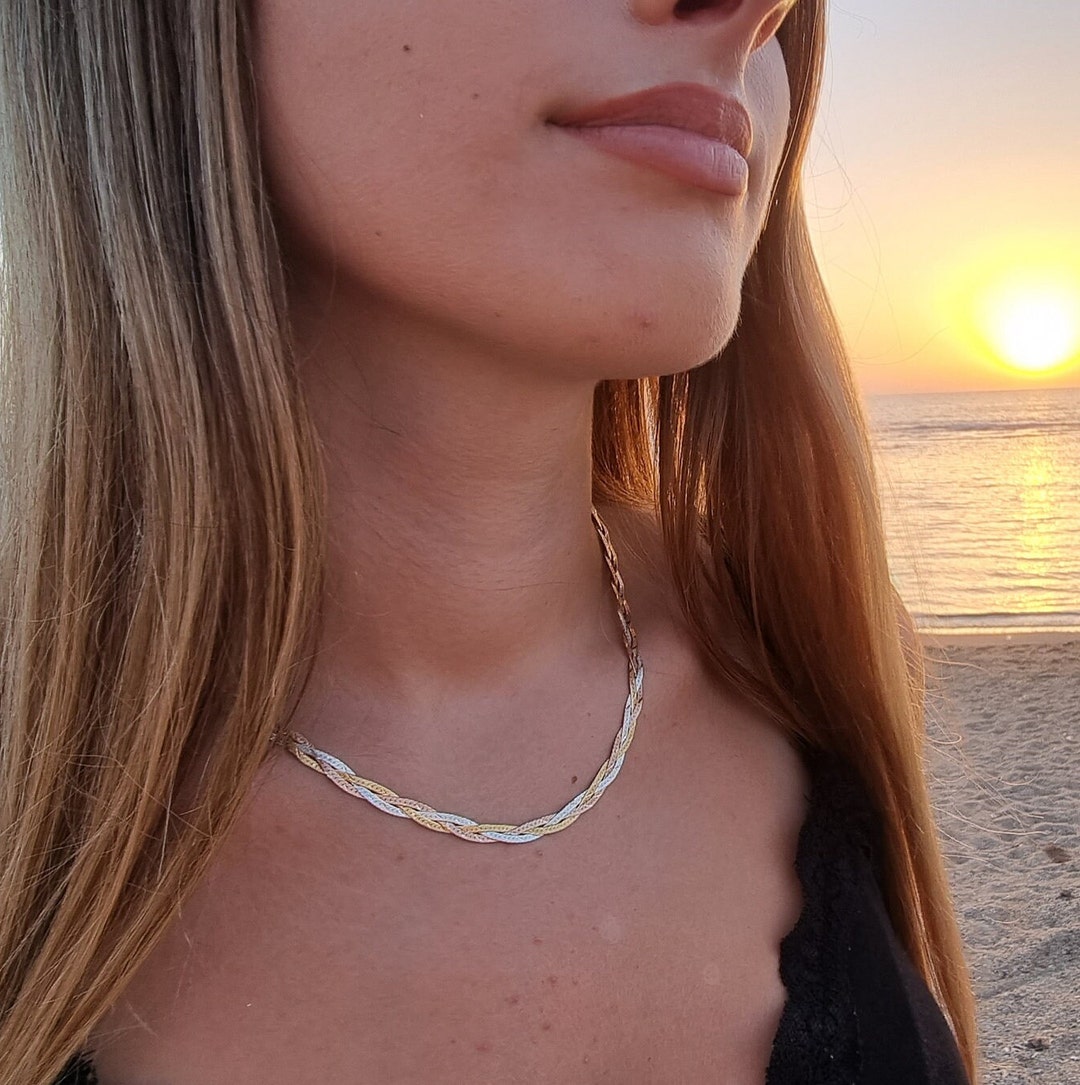 Collana Maria Cristina Sterling Serpentina Rosé G4320R - Foto 9