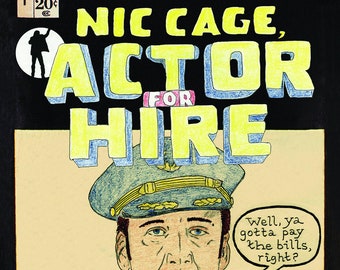 Nicolas Cage zine - Nic Cage, Actor for Hire (1)