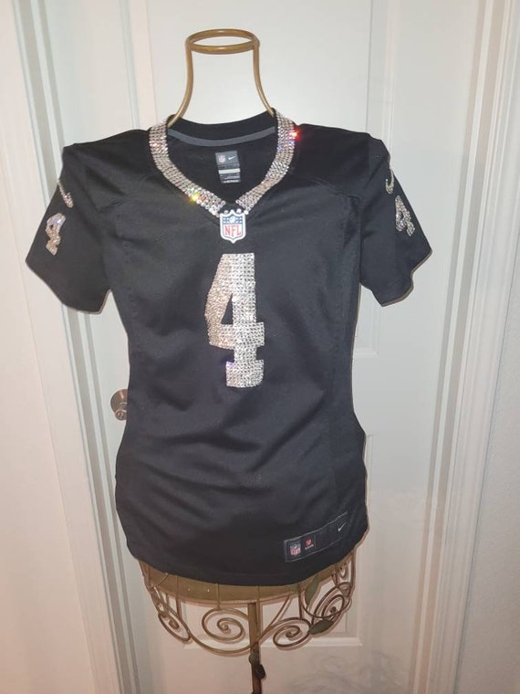 Oakland raiders bling jersey hotsell