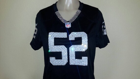 Las Vegas Football Raiders Custom Crystal Bling Service *this