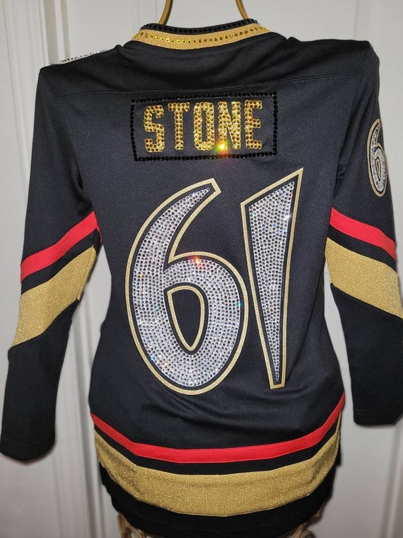 Las Vegas Hockey Golden Knights Custom Crystal Bling Service (this