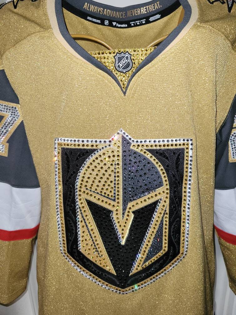 Las Vegas Hockey Golden Knights Custom Crystal Bling Service  display picture 1