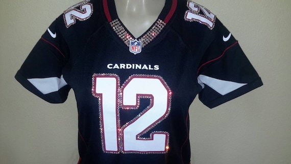 Arizona Football Cardinals Crystal Blinged Out Service *This Jersey is a display jersey not included* *Read Description*