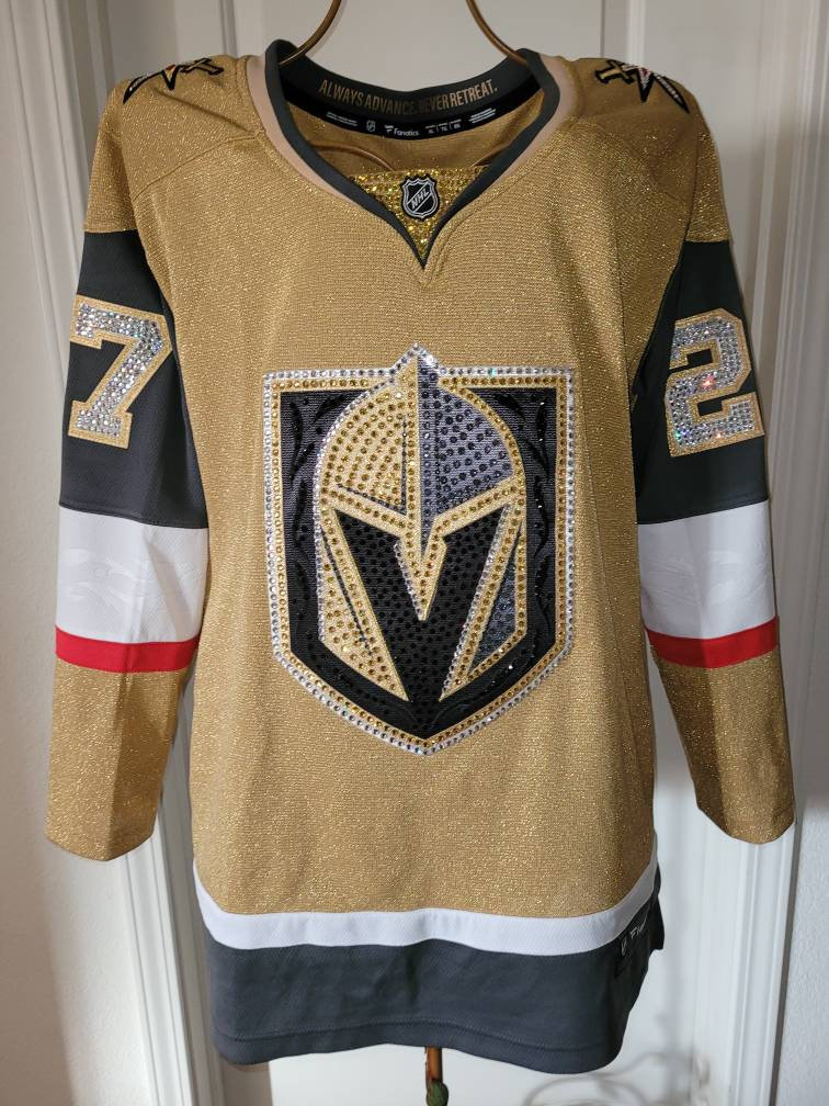 Las Vegas Hockey Golden Knights Custom Crystal Bling Service (this Jersey  is a Display, Jersey Not Included) *read Description - Etsy