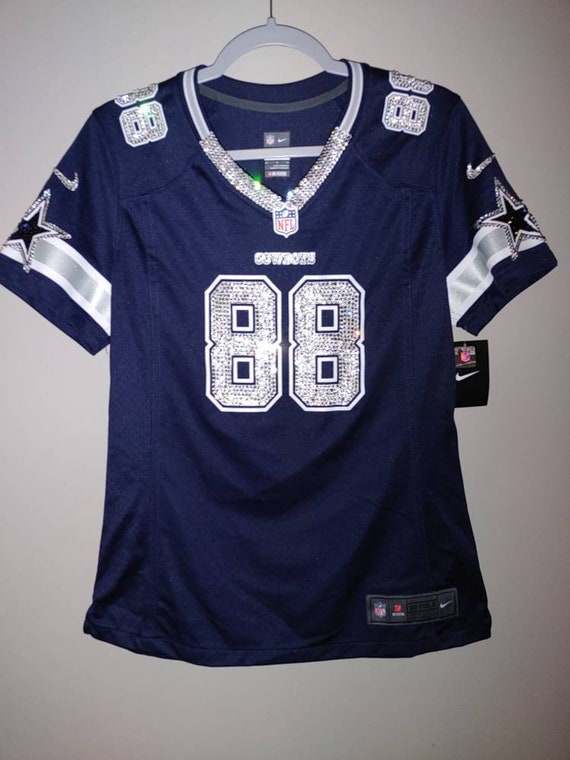 Dallas Football Custom Crystal Bling Service. this Jersey is 