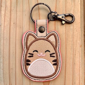 Kitty Keychain Kitty Key Fob Kitty Purse Charm Cat Love Kawaii Kitty Ready To Ship image 1