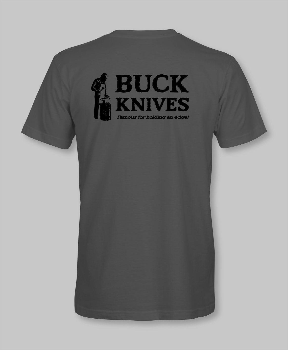 Buck Knives Tshirt Preshrunk Etsy