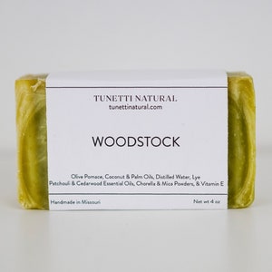 Woodstock Soap -  All Natural Soap, Handmade Soap, Homemade Soap, Handcrafted Soap