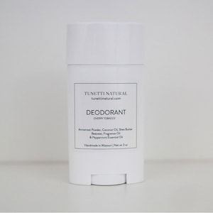 Deodorant - Plastic Applicator, Natural Organic Handmade